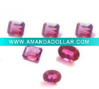 Square Princess Cut Cubic Zirconia Synthetic Stone