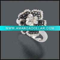Wholesale 2011 Fashion flower Finger Ring WR-7