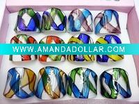 Wholesale Fashion Murano Glass Ring.
