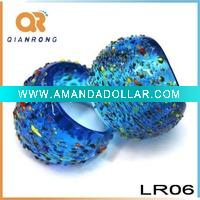 2011Wedding Ring Azure Stone Wedding Ring