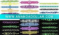 Wholesale 2011 Hot food grade silicone hollow bracelets