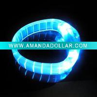 2 LED sound sensor light up bracelets