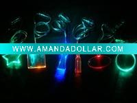 Wholesale led flashing necklace