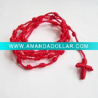 knotted rosary necklace