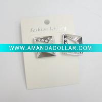 fashion rhinestone stud earring