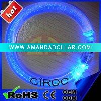 Wholesale Round led flashing bracelet with blue light