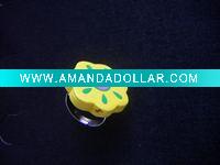 Wholesale fashion wood rings, child ornaments , ecnomic promotion gift