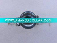 Wholesale 8 mm AAA fancy freshwater pearl rings HJ3544