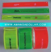 reflextive slap bracelets