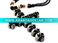 Wholesale bardian cross pendant necklace J0009