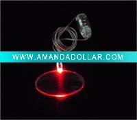 Ellipse Shape Flashing Necklace