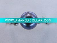 Wholesale 8 mm AAA fancy freshwater pearl ring HJ3571