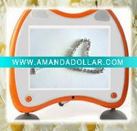 silvery plastic beads bracelets