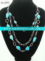 Fashion natural agate necklace