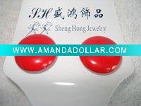 fashion red ear accessory