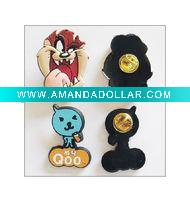 3d ecofriendly soft pvc customize badges