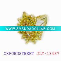 Wholesale fashion golden alloy ring JLY-13487