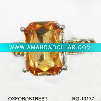 Wholesale fashion alloy crystal ring RG-10177