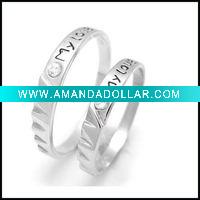 Wholesale Fashion couple rings,engagement rings,925 silver jewelry