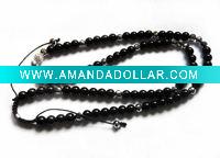 Wholesale Newest Shamballa adjustable bracelets with crystal ball onyx beads men's necklace