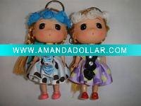 Wholesale little girl pendant/key chain with purse