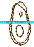 platic bead necklace