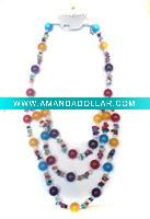 Wholesale charming and colorful long necklace