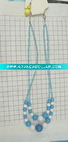 Wholesale fashion necklace/handmade necklace/ plastic bead necklace/