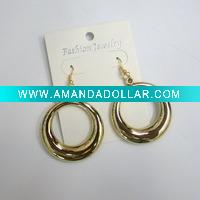 Wholesale Fashion hollow ring earring