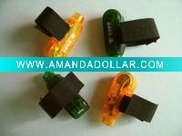 plastic led finger ring