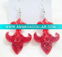 Wholesale earring, plastic earring, fashion earring