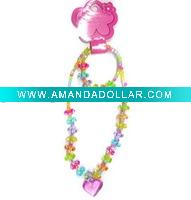 Wholesale children jewelry set/hair accessory