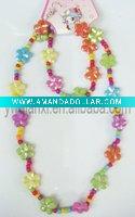 Wholesale Multicolor Plastic Jewelry Set (QXJS11077)