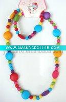 Multicolor Plastic Jewelry Set (QXJS11079)