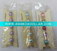 plastic bead bracelet