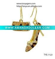 Wholesale gold plating earrings/fashion earrings/metal earrings