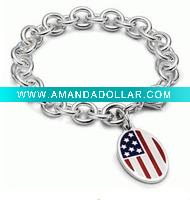 Wholesale 2011 new fashion 925 sterling silver tennis bracelet