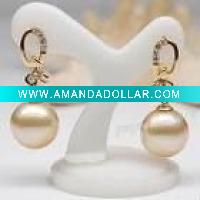 Wholesale Pretty pearl dangle earrings