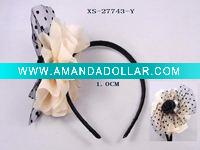 Wholesale 2011 fashion pretty mesh flower head bands