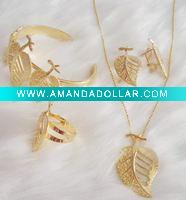 Wholesale Gold Jewelry Set