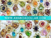 Wholesale wholesale mixed lots rings Fashion Jewelry, created CZ gold tone rings