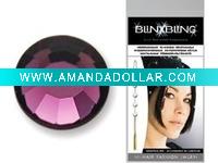 beauty crystal hair diamonds in stock