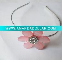 2011 Fashion acrylic flower headband Hair ornament product