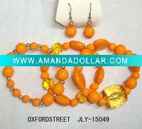 earring and bracelet set