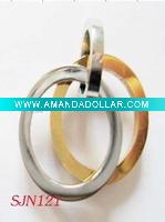 Wholesale stainless steel pendants with gold plating