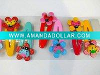 Wholesale HOT Mini hair accessory,wholesale kid hair clip white