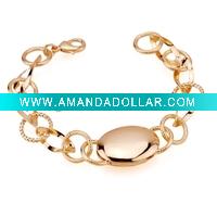 Wholesale gold plated bracelet (80516-01)