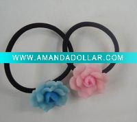 Wholesale 2011 popular polymer clay flower hair jewelry