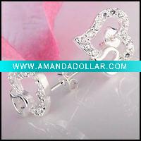 Wholesale Fashion Crystal Earring in stock WE-201