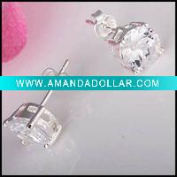 Wholesale Fashion Diamond Earrings in stock WE-187